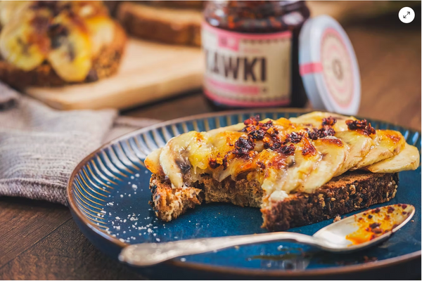 Banana and Kawki Sourdough Toast by OMG Food Malta