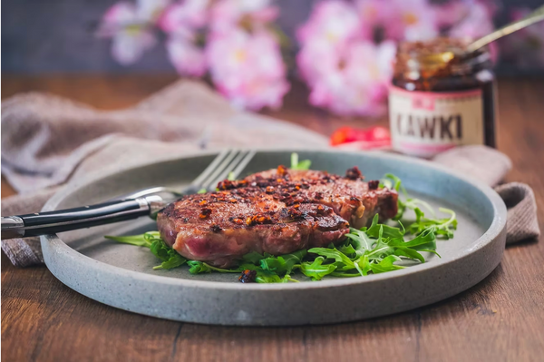 Beef Tagliata with Kawki Drizzle by OMG Food Malta